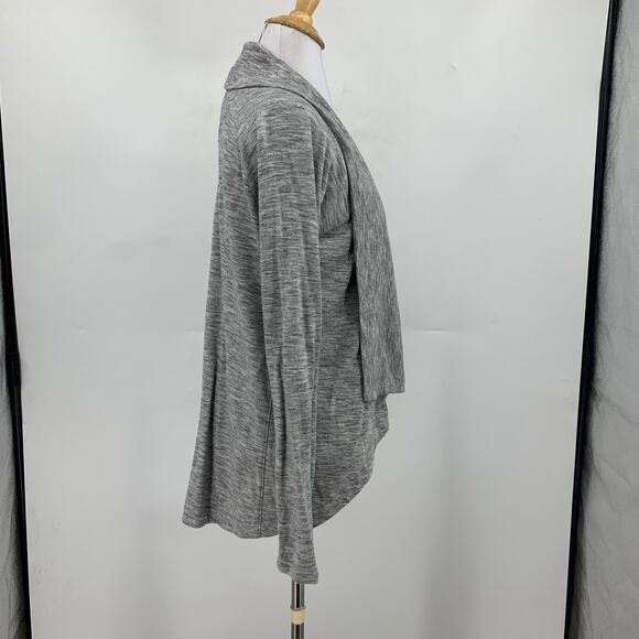 Athleta Cardigan Womens XS Extra Small Grey Nirvana Wear Two Ways Wrap Sweater - Picture 6 of 14